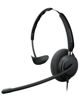 Picture of Rownfusny R06S Mono Wired USB Headsets for PC with Noise-Cancelling Microphone, Call Answer Button for MS Teams & IP Phones, Lightweight Design & Memory Foam Cushions for All-Day Comfort (Black)