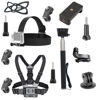 Picture of 4 in 1 Universal Action Camera Accessories Kit Head Strap Mount/Chest Harness/Selfie Stick/Phone Holder Compatible with Gopro Hero 12 11 10 9 8/Insta360 One Camera/Mobile Phones