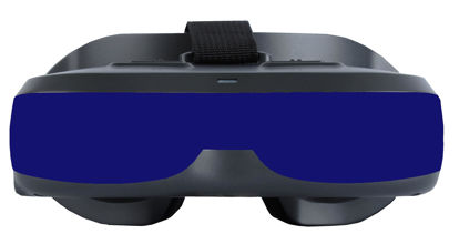 Picture of VISIONHMD Bigeyes H3 Pro USB-C Personal 3D Movie Cinema,Video Goggles with Type-C Input. Easy Connect to iPhone 15 Directly, Plug and Play, no Need APP. Built in Battery,Not VR HMD