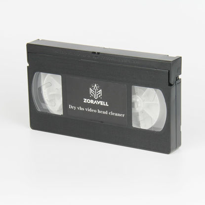 Picture of Zoravell VHS Head Cleaner for VHS/VCR Players Tape, Dry Technology Reusable Video Head Tape Machine Tool