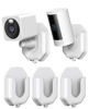 Picture of 3 Pack No Drill No Screws Wall Mount Bracket Compatible with Ring Indoor Cam (2nd Gen)/Blink Mini /Mini 2 /Blink Outdoor 4/Wyze Cam v3v4 /WYZE Cam OG Cameras Adhesive Wall Mount