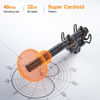 Picture of COMICA VM40 Shotgun Microphone with Wireless Modes, 48kHz/32-bit, 32GB Storage, Safety Audio Track, Super Cardioid Camera Mic for Filmmakers, Vloggers - Wireless Mic for Camera, Smartphone, PC