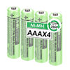 Picture of OSIM 4Pack BK-40AAABU Ni-MH AAA Rechargeable Batteries 400mah AAA Ni-MH Rechargeable Batteries 1.2V for Cordless Phones, Remote Controls, Electronics