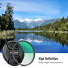 Picture of NEEWER 82mm MC UV Protection Filter with Lens Cap, Multi Resistant Nano Coatings/HD Optical Glass/Water Repellent/Scratch Resistant/Aluminum Alloy Ultra Slim Frame/Ultraviolet Filter
