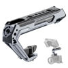 Picture of NEEWER All Metal Stylish Camera Top Handle with 3/8" Screw and Locating Pins, 1/4" &3/8" Threads, Cold Shoes, Anti Off Lock, Compatible with SmallRig Camera Cage Video Rig Stabilizer, CA078