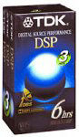 Picture of TDK T-120 Digital Source Performance Tape (3-Pack)