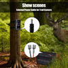 Picture of Trail Camera Power Cord,79inch DC External Power Cable,4.0x1.7mm DC Plug Power Cable Connection with Portable Power Banks,Solar Panels,Trail Game Doorbell Cameras