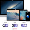 Picture of Cuxnoo Camera Cover Slide 3 Packs, Webcam Cover Ultra Thin Sticker Privacy Protector fit for MacBook Pro, iMac, iPad Pro, and More Laptop or Tablet, Colorful Space