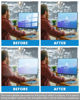 Picture of F FORITO 2-Pack 24 inch 16:9 Matte Anti Glare Computer Screen Cover, 24" Anti Glare Film Compatible with All 24" Dell /Sceptre /LG /SANSUI /PHILIPS /KOORUI /AOC Widescreen Monitors