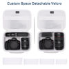 Picture of Camera Case Compatible with Canon EOS Rebel T7 / R100 / R50 / R5 / R6 Mark II / R7 / R8 / 90D / 5D Mark IV, Sony, Nikon DSLR Camera, Lens, Tripod, with 4 Pieces of Dividers and Shoulder Strap, White