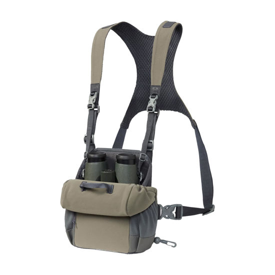 Picture of KUIU PRO Bino Harness - Waterproof, Adjustable, One-Hand Lid, Custom Foam Shims, Hydration Rig Compatible Binocular Harness