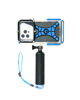 Picture of ProShot Dive 2.0 - Underwater housing for iPhone Rated to 130 feet. Underwater Camera housing Compatible with All iPhones. Waterproof case for Diving and Snorkeling. (Black/Blue)