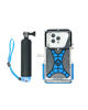 Picture of ProShot Dive 2.0 - Underwater housing for iPhone Rated to 130 feet. Underwater Camera housing Compatible with All iPhones. Waterproof case for Diving and Snorkeling. (Black/Blue)