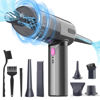 Picture of Hayousui 7000Pa Mini Vacuum Cleaner: Handheld Vacuum & Electronics Duster & Hand Pump Cordless Keyboard Vac 3-Gear Compressed Air Blower for Computer Sewing Machine Laptop Car Home Office