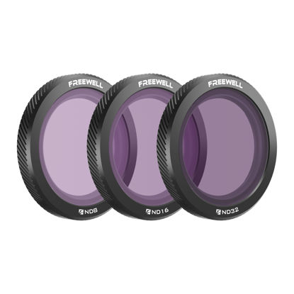 Picture of Freewell Magnetic Filters for DJI Neo 3-Pack ND8, ND16, ND32: Enhance Your Aerial Photography