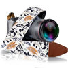 Picture of Camera Strap for DSLR and Mirrorless Camera , Shoulder Neck and Crossbody Strap with Soft Padded Webbing, Cotton Pattern for Men & Women, Best Gift for Photographers, White Leaves Classic Design