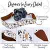 Picture of Camera Strap for DSLR and Mirrorless Camera , Shoulder Neck and Crossbody Strap with Soft Padded Webbing, Cotton Pattern for Men & Women, Best Gift for Photographers, White Leaves Classic Design