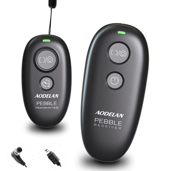 Picture of AODELAN Wireless Shutter Release Remote Control for Nikon D750, D5300, D5600, D7200, D7500, Z6, Z7, Z9, D800, D850, Coolpix P1000