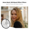 Picture of K&F Concept 67mm Spiral Halo Camera Lens Filter, Premium Optical Glass Halo Swirl Special Effect Filter with Cleaning Cloth for Camera Lens