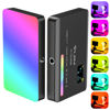 Picture of VIJIM VL120 RGB Video Light, Portable LED Camera Light Panel 0-360 Full Color, CRI 95+ 2500-9000K LED 3100mAh Rechargeable DSLR Lighting for Vlogging, Photography, Video Conference