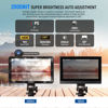 Picture of NEEWER F700 7" Camera Field Monitor, 2000nit HD 1920x1080 IPS Touch Screen with 3D LUT, 4K HDMI Loop in/Out with Peak Focus DSLR Video Assist HDR Waveform, Cold Shoe Mount, 5200mAh Battery & Cable