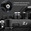 Picture of Haoge 12mm Metal Shutter Release Button for Fujifilm XT5 X-Pro3 XT50 Nikon Zf DF and Leica Q3 43 M10 M-11 Concave Surface Silver,New Version: Diameter 12mm