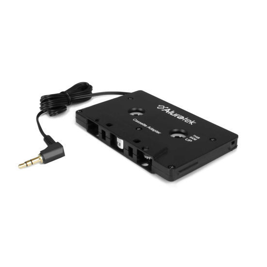 Picture of Aluratek Premium Audio Cassette Receiver, Premium Car Audio, Universal 3.5mm Audio Jack or AUX-in Port, Supports Phones/Tablets/Stereo/Headphones/Hi-Fi/Portable Speaker, 3 Foot Cable Length