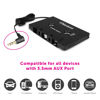 Picture of Aluratek Premium Audio Cassette Receiver, Premium Car Audio, Universal 3.5mm Audio Jack or AUX-in Port, Supports Phones/Tablets/Stereo/Headphones/Hi-Fi/Portable Speaker, 3 Foot Cable Length