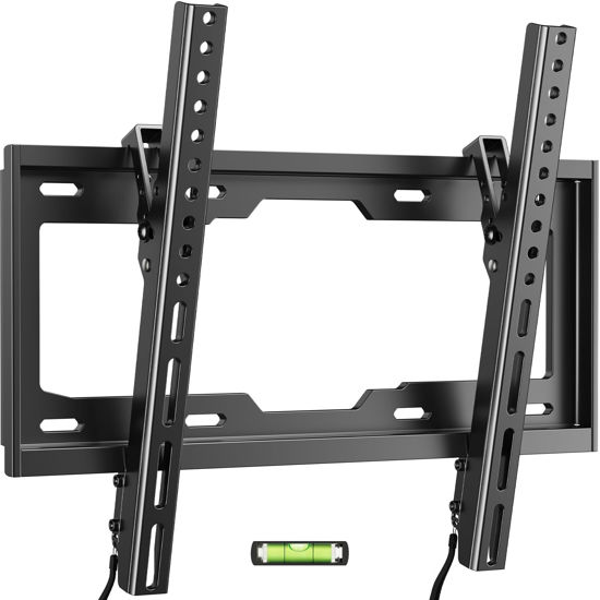 Picture of Tilt TV Wall Mount 55 inch for 24-60 inch TVs, Low Profile TV Mount Quick Release Safe Lock, Wall Mount TV Bracket, Max VESA 400x400mm, up to 99 lbs & 16 inch Studs，Fit Most 32+ 40+ 50+ TVs