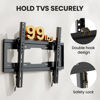 Picture of Tilt TV Wall Mount 55 inch for 24-60 inch TVs, Low Profile TV Mount Quick Release Safe Lock, Wall Mount TV Bracket, Max VESA 400x400mm, up to 99 lbs & 16 inch Studs，Fit Most 32+ 40+ 50+ TVs