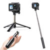 Picture of AKASO 60cm Selfie Stick Extendable Tripod Stand Compatible with AKASO, SJCAM, GoPro Hero 13/12/11/10/9/8/7/Max, DJI Osmo Action 5/4/3, and Other Action Cameras