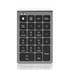 Picture of Bluetooth Number Pad for Laptop Rechargable - Wired & Wireless Numeric Keypad 2in1-22 Key USB Keypad for Data Entry, Accounting, Numpad Compatible with MacBook ChromeBook Notebook Surface Pro etc.