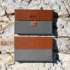 Picture of SIOTI Camera 100 * 100mm Square Filter Case 3 Pockets, Leather Filter Pouch, Compatible with 100mm*150mm Square ND/GND/Colorful Filter