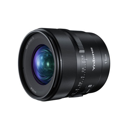 Picture of YONGNUO YN11MM F1.8S Lens for Sony, 11mm F1.8 Large Aperture Fixed Prime Lens, Auto Focus APS-C Frame, Ultra Wide Angle Lens for Sony E Mount Mirrorless Cameras