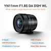 Picture of YONGNUO YN11MM F1.8S Lens for Sony, 11mm F1.8 Large Aperture Fixed Prime Lens, Auto Focus APS-C Frame, Ultra Wide Angle Lens for Sony E Mount Mirrorless Cameras