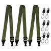 Picture of Gowjaw 3 Pack Adjustable Shoulder Strap:Comfortable for iPad Strap Nylon Neck Lanyard for iPad/Samsung Tablet Case,Camera Binocular Crossbody Laptop Luggage Bag(Army Green)