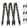 Picture of Gowjaw 3 Pack Adjustable Shoulder Strap:Comfortable for iPad Strap Nylon Neck Lanyard for iPad/Samsung Tablet Case,Camera Binocular Crossbody Laptop Luggage Bag(Camouflage Color)