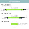 Picture of Gowjaw 3 Pack Adjustable Shoulder Strap:Comfortable for iPad Strap Nylon Neck Lanyard for iPad/Samsung Tablet Case,Camera Binocular Crossbody Laptop Luggage Bag(Fluorescent Green)