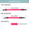 Picture of Gowjaw 3 Pack Adjustable Shoulder Strap:Comfortable for iPad Strap Nylon Neck Lanyard for iPad/Samsung Tablet Case,Camera Binocular Crossbody Laptop Luggage Bag(Pink)