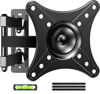 Picture of IWORKBOARD Full Motion TV Monitor Wall Mount Bracket for Most 13-32 Inch LED LCD Flat Curved Screen, 360° Rotation Swivel Tilt Extension，Adjustable Articulating Arms, Max VESA 100x100mm up to 33lbs