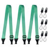Picture of Gowjaw 3 Pack Adjustable Shoulder Strap:Comfortable for iPad Strap Nylon Neck Lanyard for iPad/Samsung Tablet Case,Camera Binocular Crossbody Laptop Luggage Bag(Mint Green)
