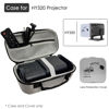 Picture of DUPULEE HY320 Projector Carrying Case and Lens Cap,Hard Travel Storage Bag Compatible with Magcubic HY320 Projector(Only Carrying Case + Lens Cap)， HY320 Accessories
