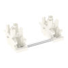 Picture of DUROCK Plate Mount Stabilizer V3, Innovative Pre-Clipped Stem for Minimum Wire Wobble 2U 6.25U 7U Keyboard Stabilizers (V3 Cream Silver 80% Kit)