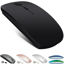 Picture of KLO Rechargeable Bluetooth 5.2/3.0/Type-C/USB-2.4G Mouse for MacBook/MacBook air/Pro/iPad, Wireless Mouse for Laptop/Notebook/pc/iPad/Chromebook (Black)