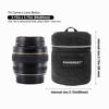 Picture of XAMOREST Camera Lens Case Lens Canvas Bag Compatible with Canon EF 24mm f 2.8/EF 50mm F 1.8¢ò, Nikon 35mm f1.8G/50mm f 1.8D/50mm f 1.4 and other Camera Lens Below 3.15" x 3.15"(D x L)