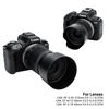 Picture of (1+1) Lens Hood for Canon R50 R100 Dual Lens Kit (RF-S 18-45mm F4.5-6.3 is STM and RF-S 55-210mm F5-7.1 is STM) Replaces ET-60B and EW-53 Lens Hood