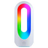 Picture of Enbrighten Color Changing LED Lamp, Modern Night, Dimmable Whites & Vibrant RBG Colors, Dorm Essentials, Ideal for Home Office, Gaming, Bedroom, Kids Room, Reading Light, 49632, Plastic, White