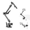 Picture of SMALLRIG Friction Magic Arm Camera Mount with Super Clamp and Camera Platform, Overhead Camera Desk Mount Srand, Studio Space Saver, Heavy Duty Mount/Bracket for Lights, Cameras