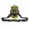 Picture of XAMOREST Camera Lens Case Lens Canvas Bag Compatible with Canon EF 18-135MM/EF-S 15-85MM/EF 24-70MM F4L, Nikon AF-S 18-140MM/AF-S 85MM F/1.8G/AF 70-300MM Below 3.35" x 5.71"(D x L)(Green)