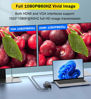 Picture of AKWOR VGA to HDMI+VGA Adapter for Dual monitors, VGA to VGA, VGA to HDMI Adapter Splitter 2 IN 1,1080P@60HZ Full HD Display Video Converter for PC Laptop Link Monitor/HDTV/Projector, Fully Plug & Play